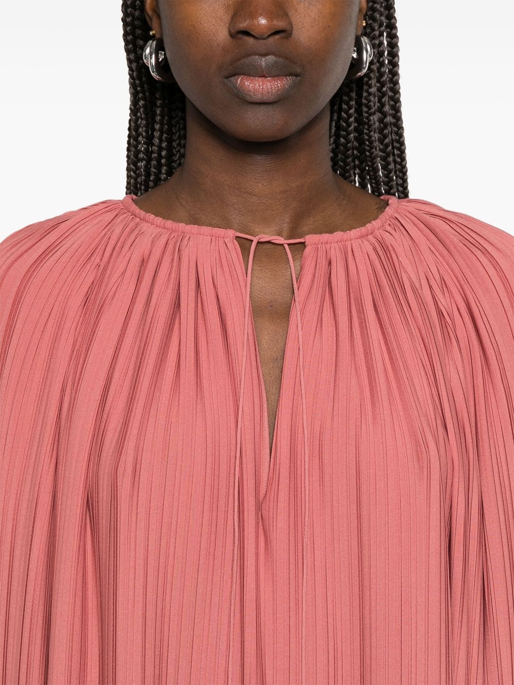 plissé dress - 5