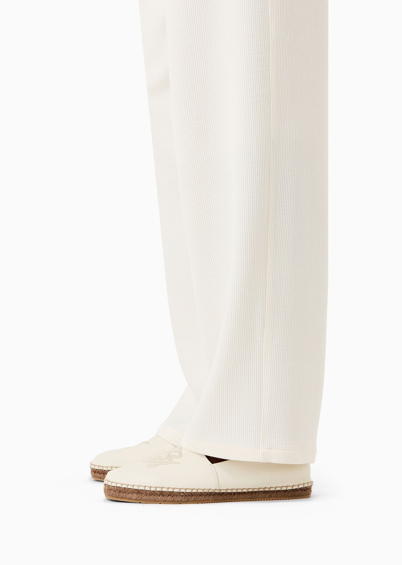 Single-pleat virgin wool trousers - 6