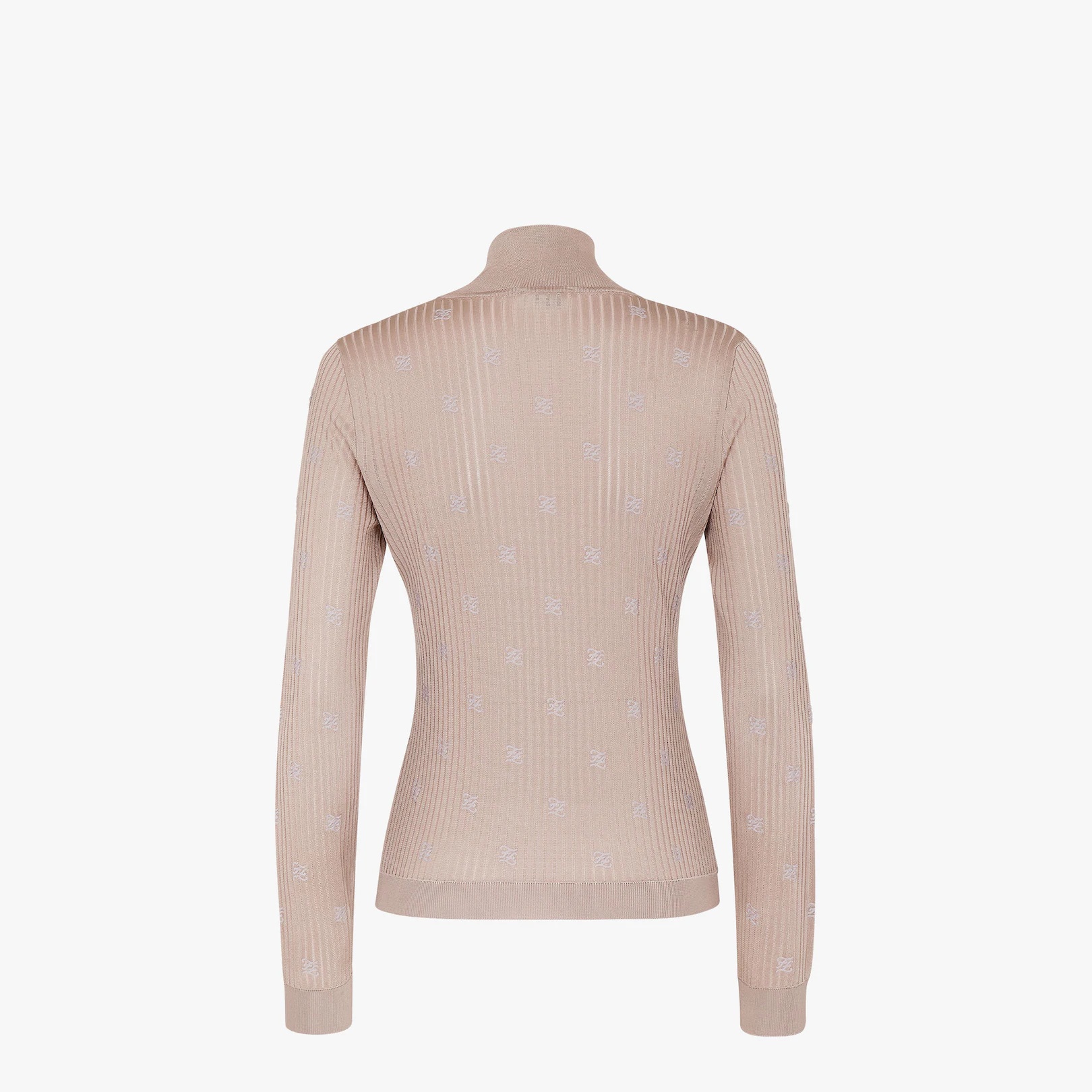 Pink viscose sweater - 2