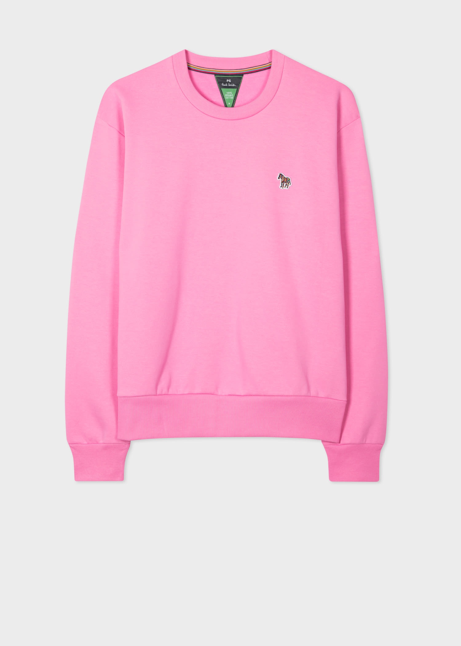 Lounge Zebra Logo Cotton Sweatshirt - 1