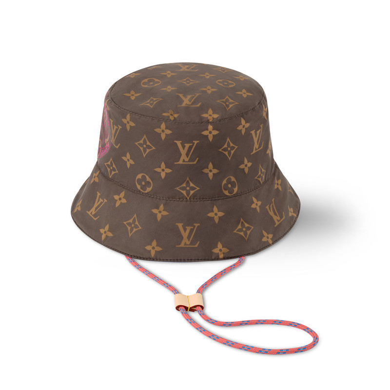 LV Bike Reversible Bucket Hat 1