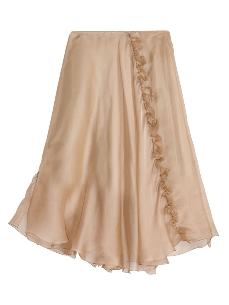 CECILIE BAHNSEN Adelina midi skirt outlook