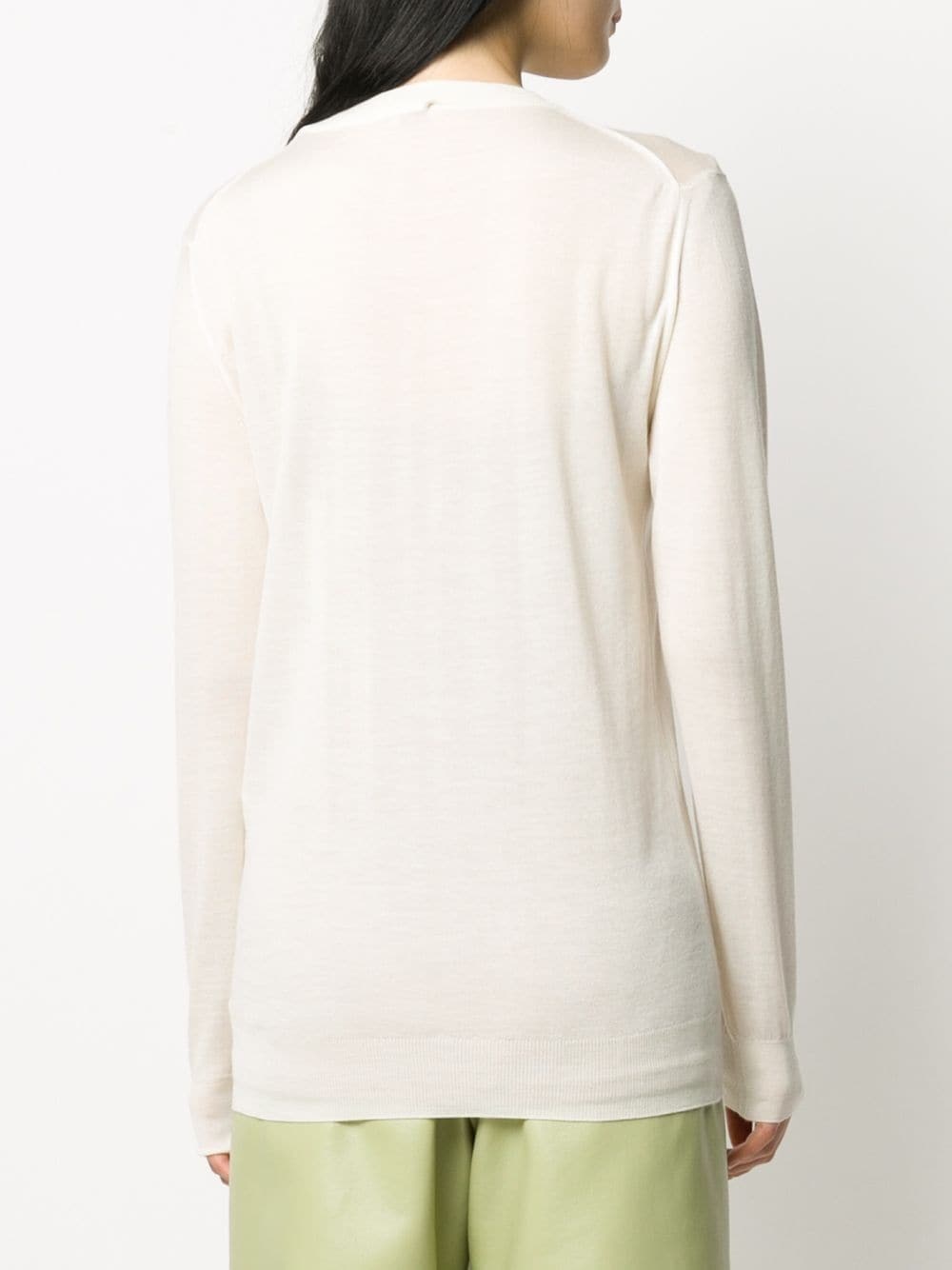 cashmere slim-fit jumper - 4