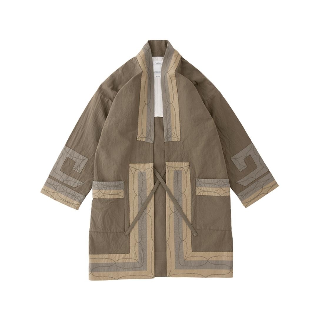 RUUNPE COAT (C/LI) OLIVE - 1