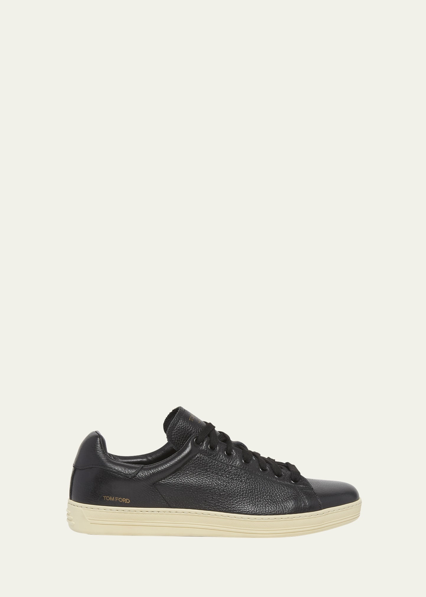 Men's Warwick Grained Leather Sneakers - 1