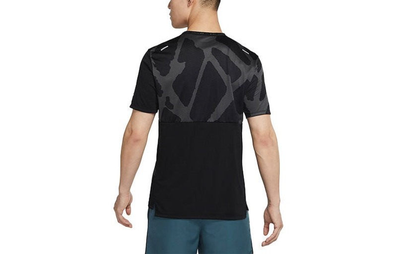 Nike Nike Dri-FIT Land Division Round Neck Tee 'Black' DQ4758-010 outlook