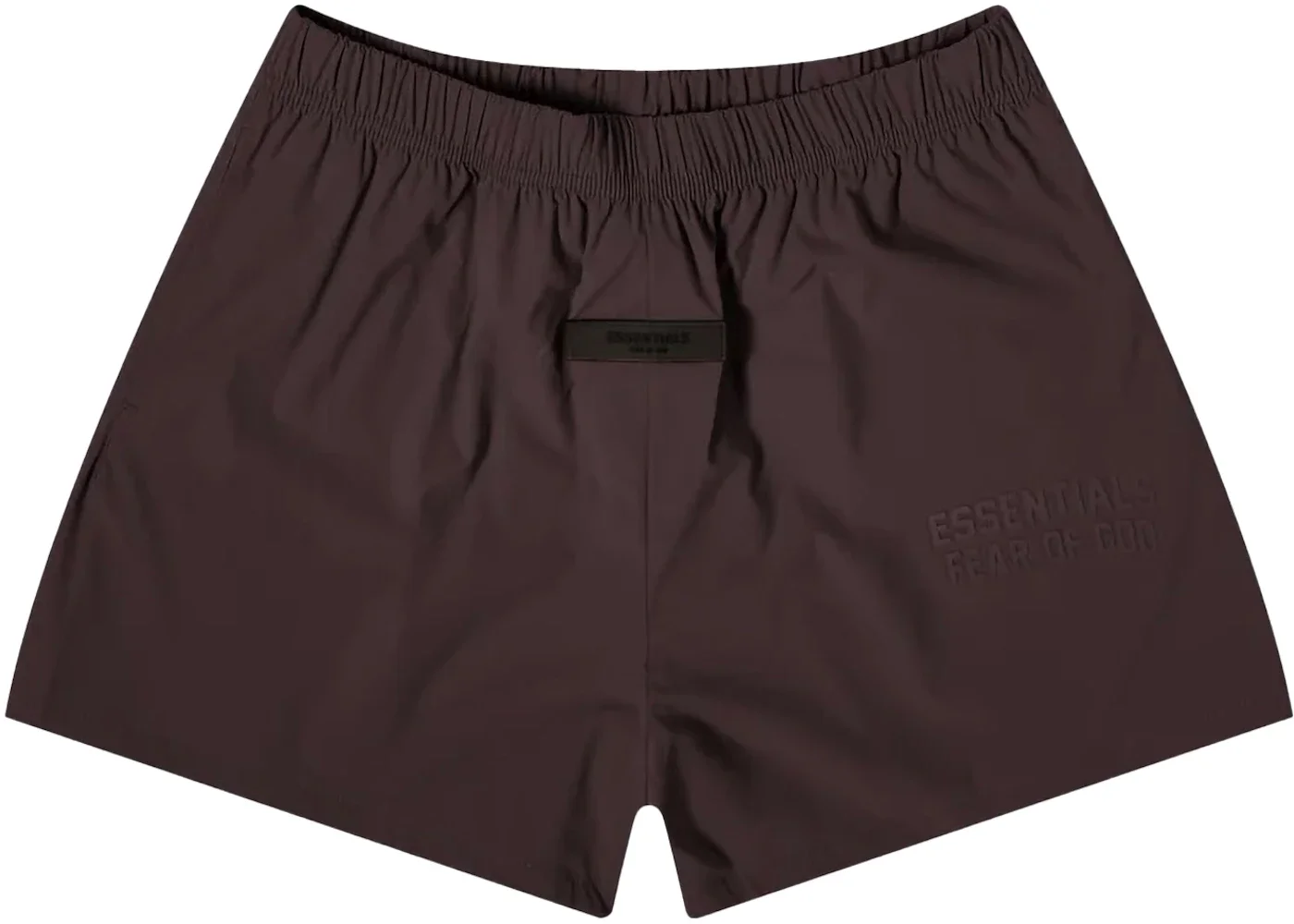 Fear of God Essentials Nylon Running Shorts Plum - 1