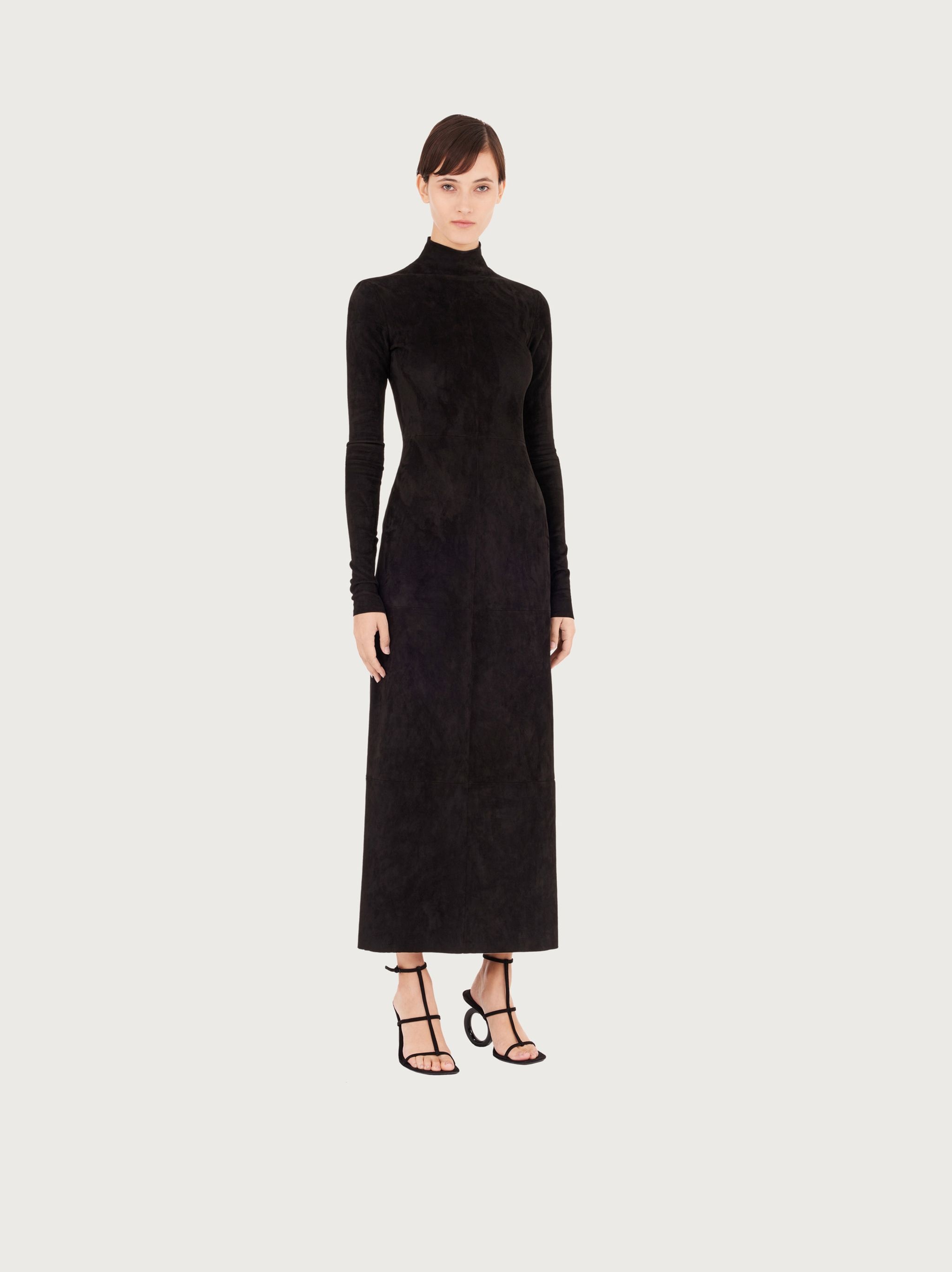 Stretch suede dress - 6