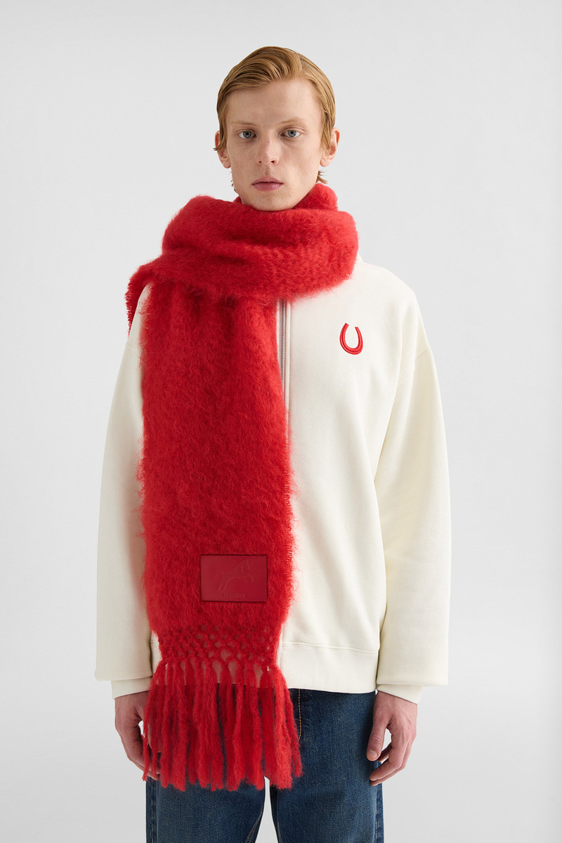 Jil Sander Horse Wool Blend Scarf outlook