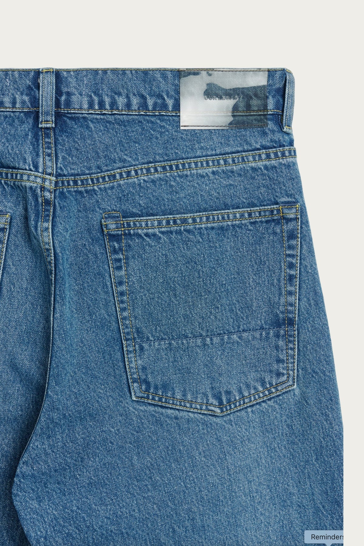 Third Cut - Blue Tech Wash Denim - 3