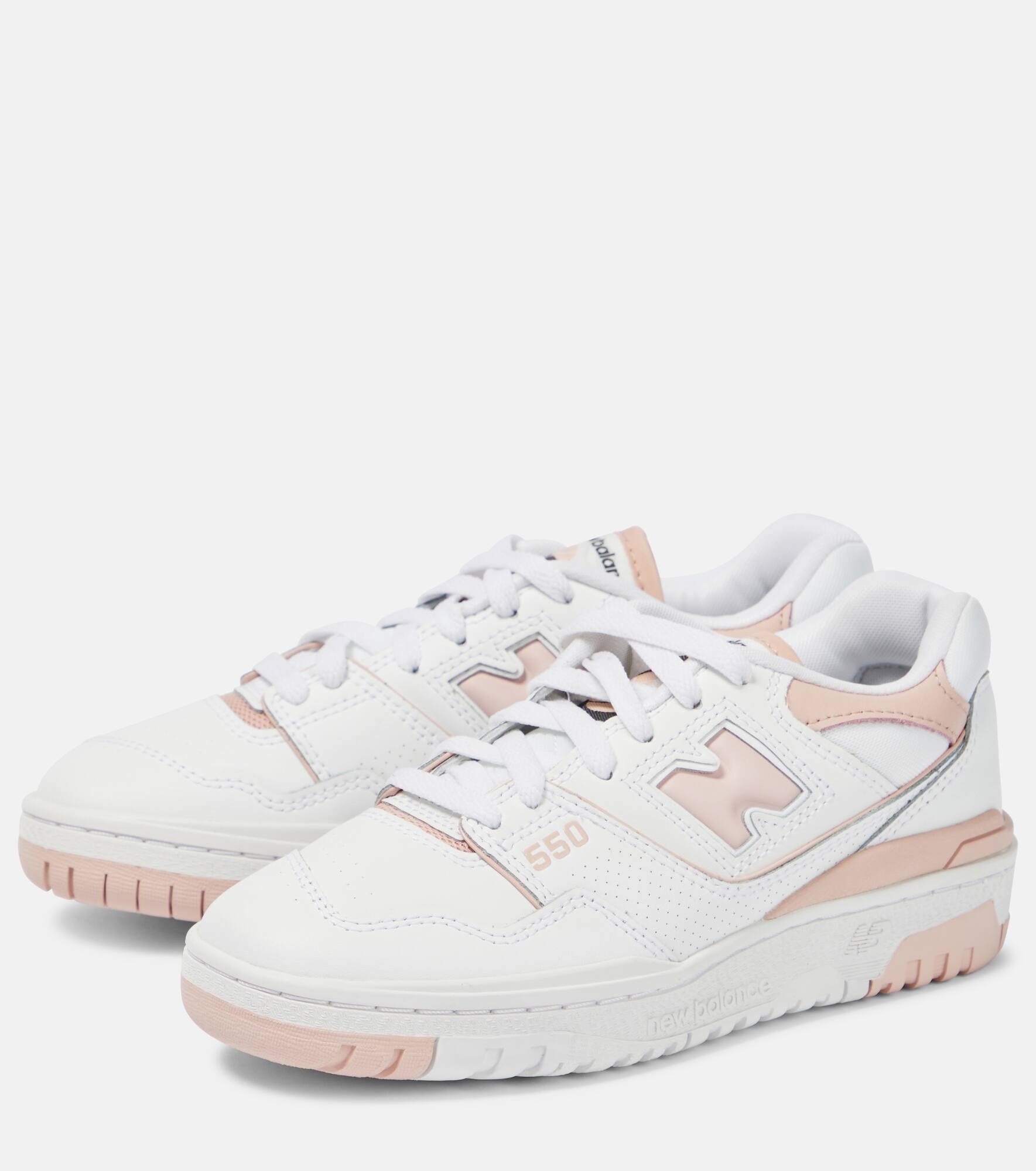 550 leather sneakers - 5