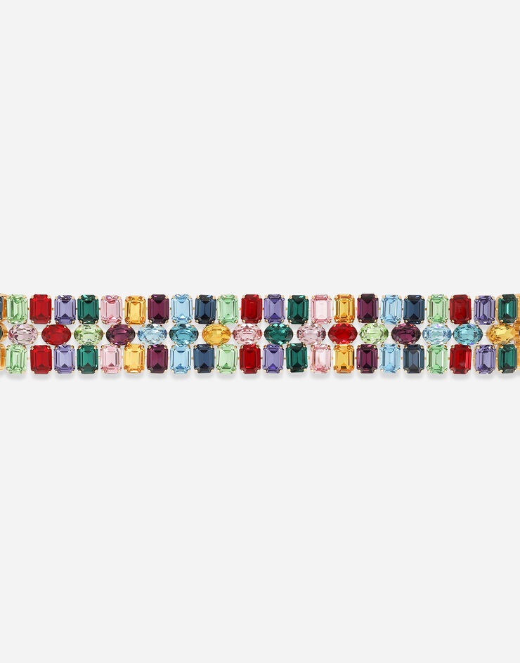 Belt with multi-colored rhinestones - 3