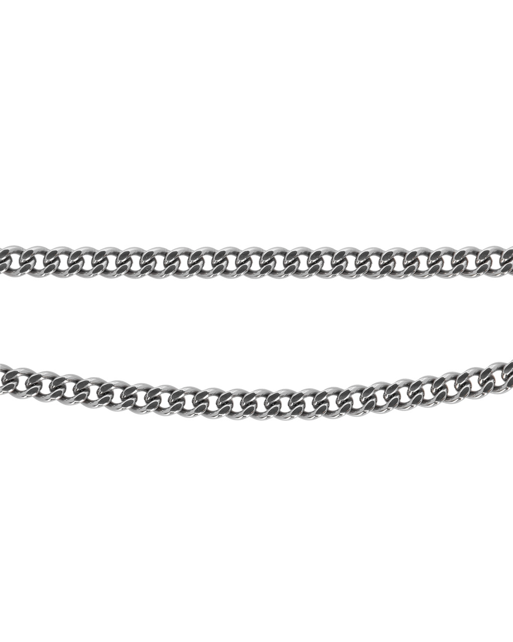 2X CHAIN BUCKLE NECKLACE - 3