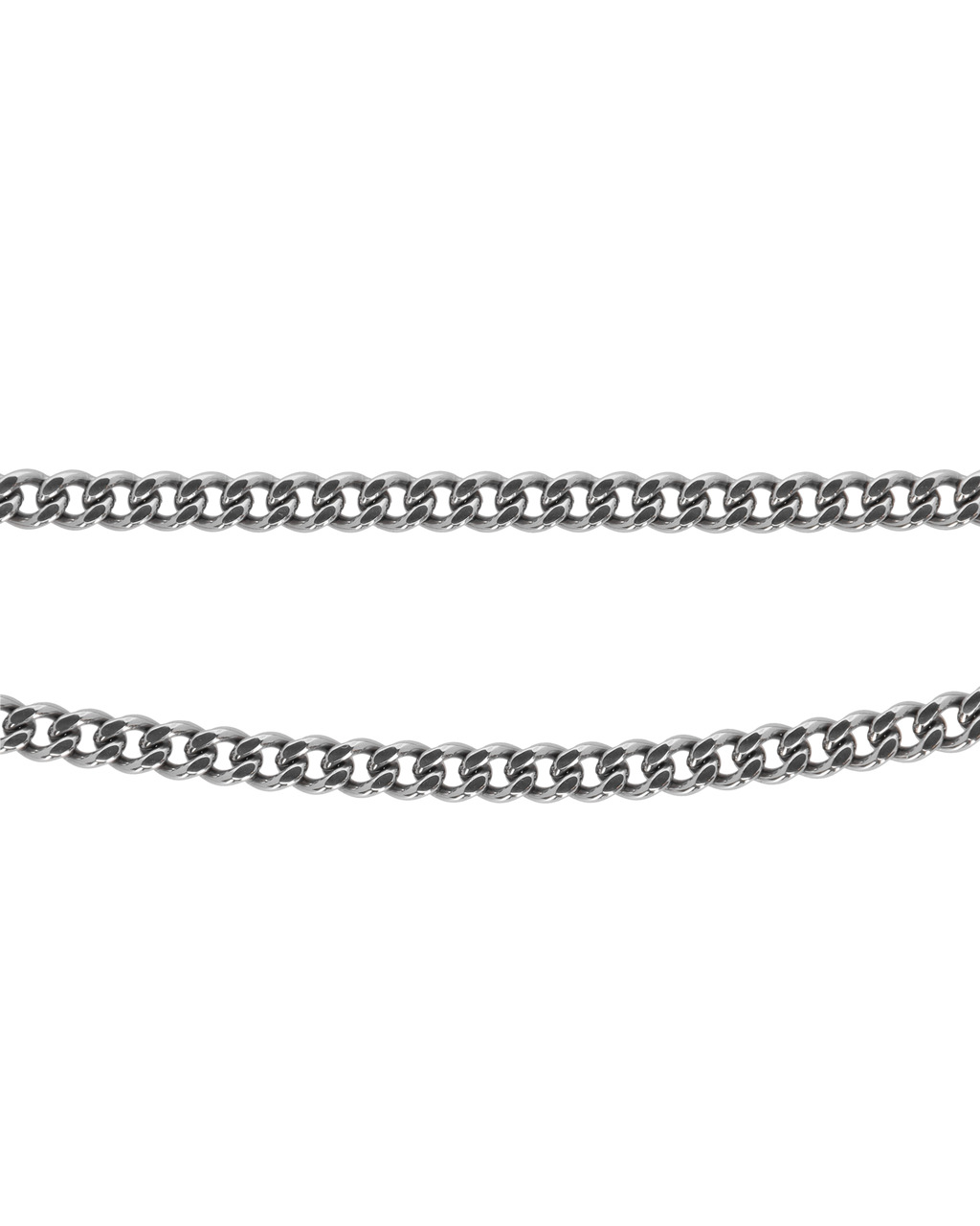 2X CHAIN BUCKLE NECKLACE - 3