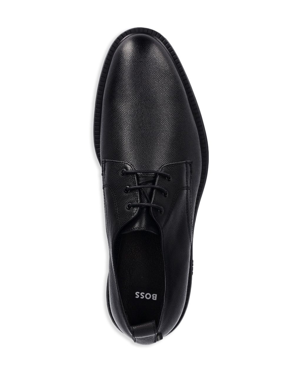 leather derby shoes - 4
