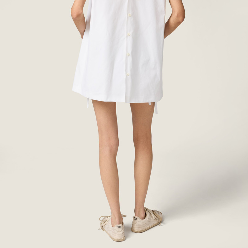 Poplin mini-dress 5