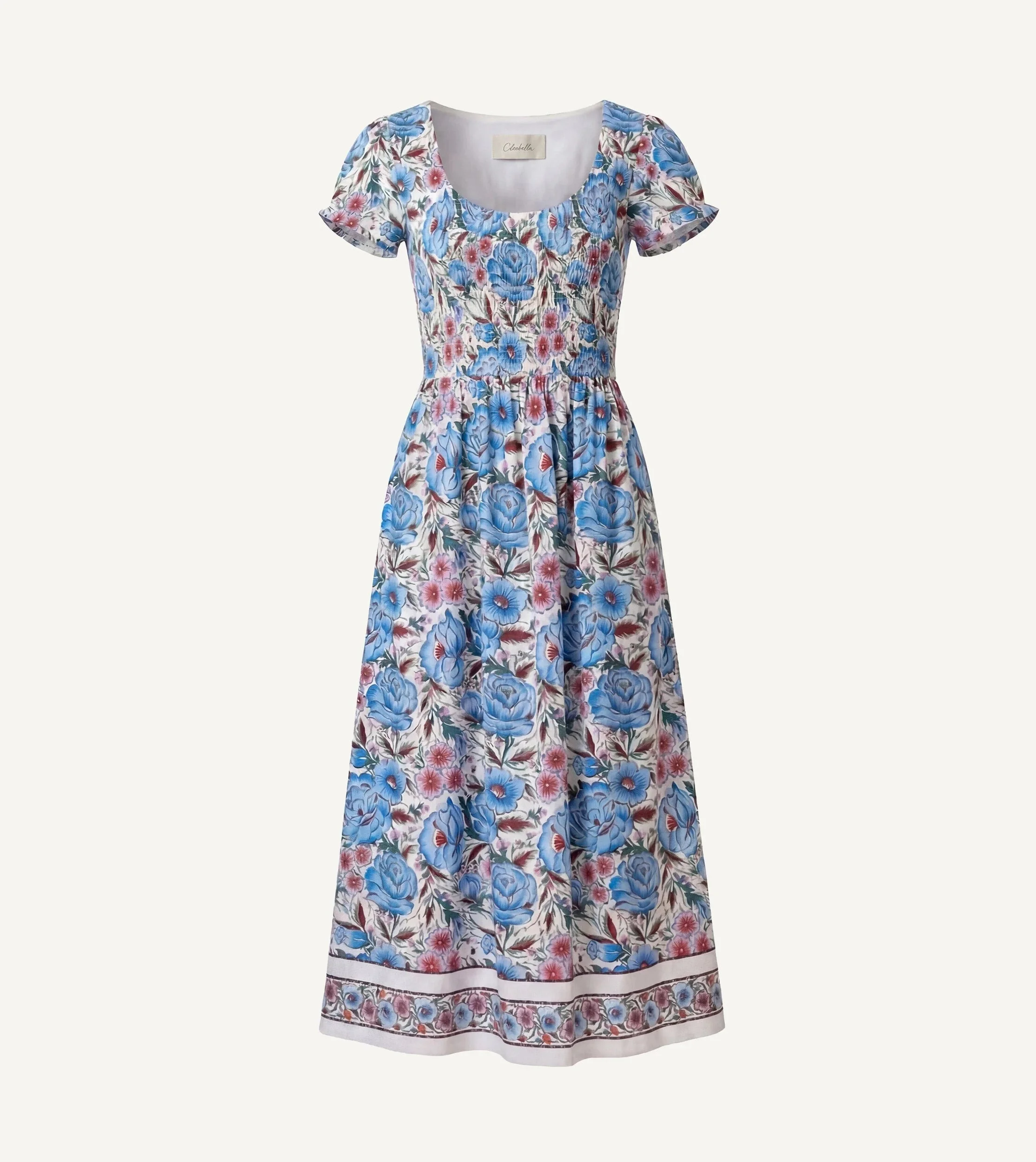 MAGGIE ANKLE DRESS | FLUORA - 1