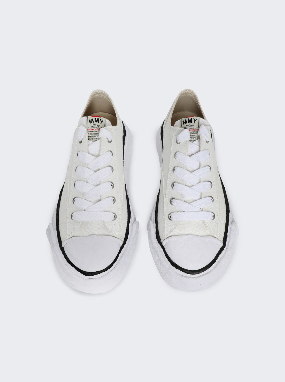 Peterson 23 Low-Top Canvas Sneakers White - 4