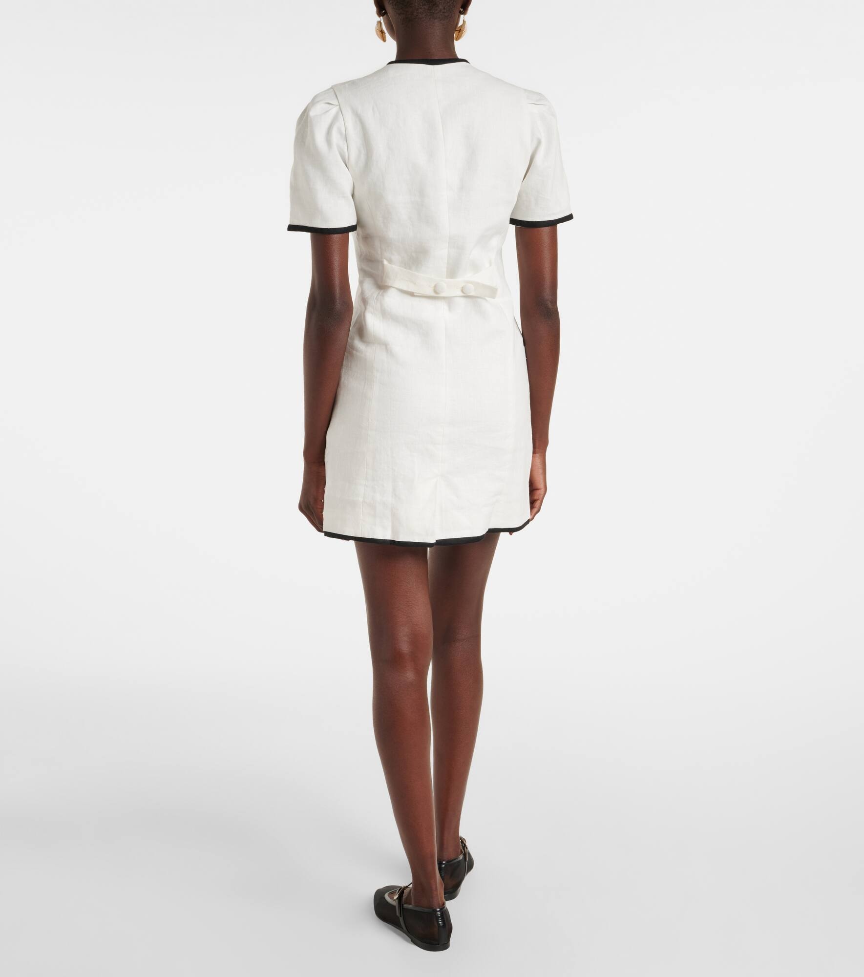 Jane linen minidress - 3