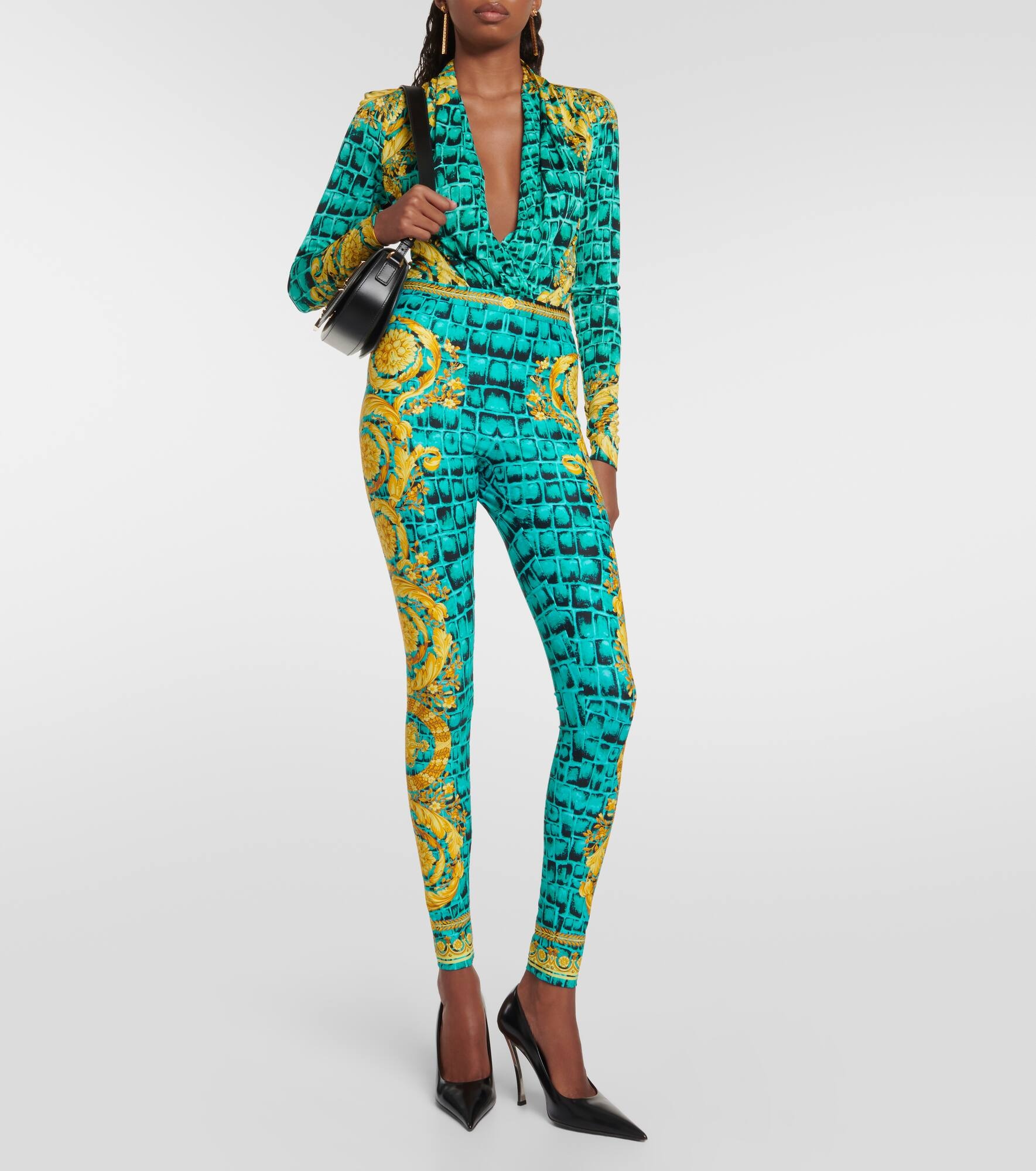 Regalia Baroque jersey leggings - 2