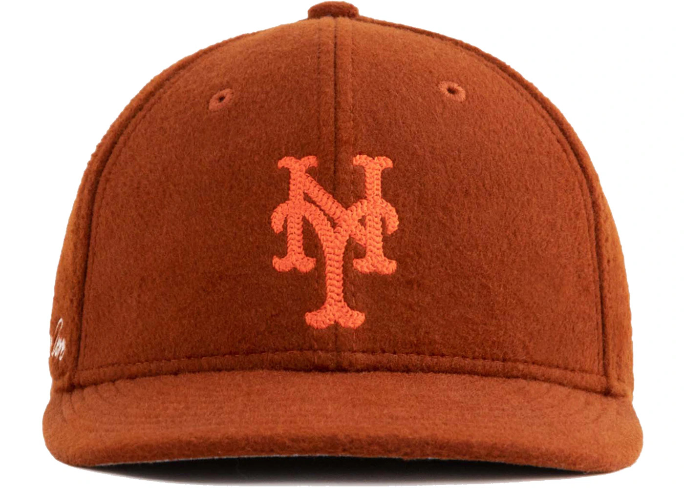 Aime Leon Dore x New Era Moleskin Mets Hat Orange - 1