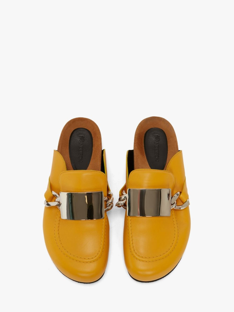 GOURMET CHAIN LOAFER MULES 5