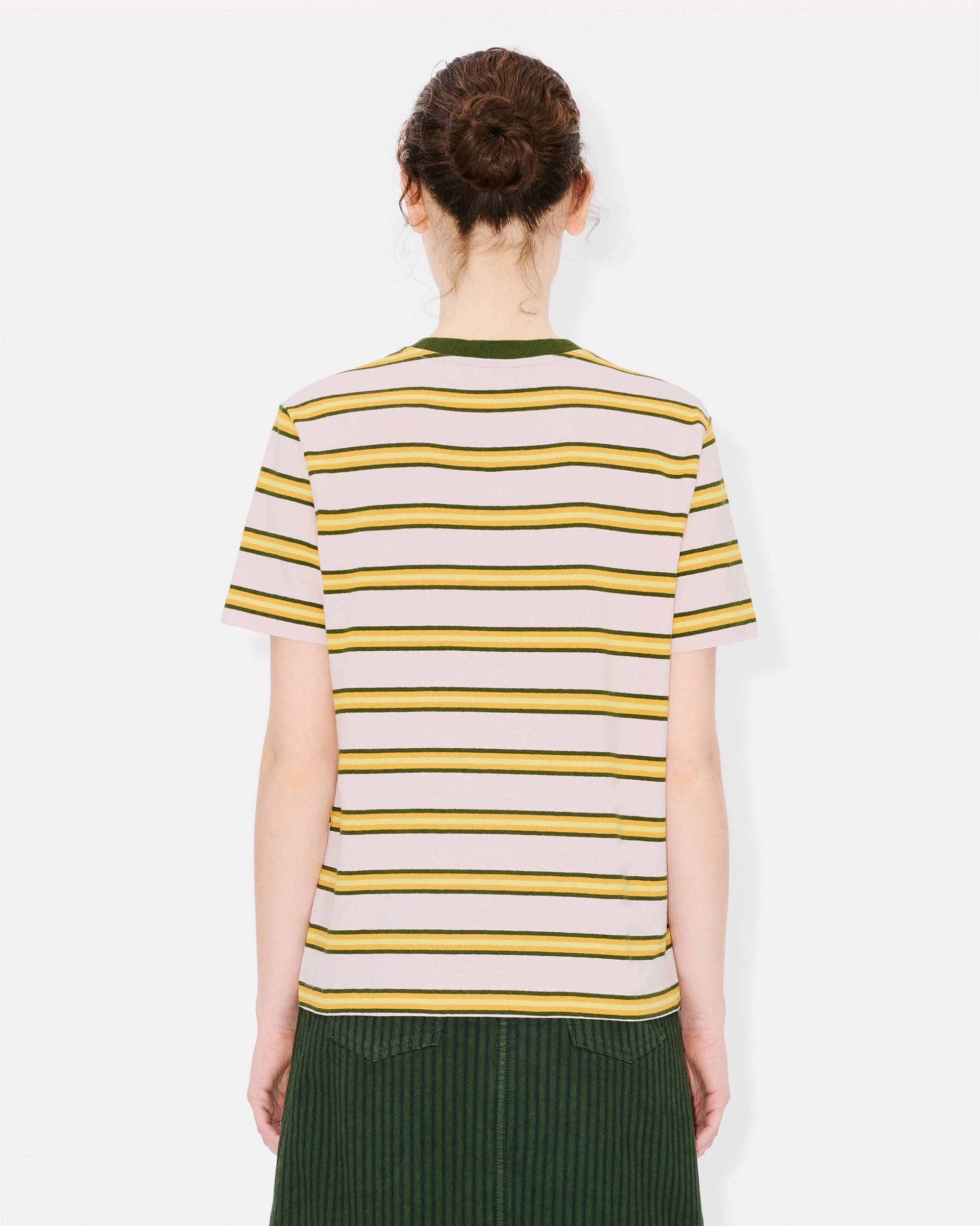'KENZO Coast Lines' loose T-shirt in cotton linen - 4