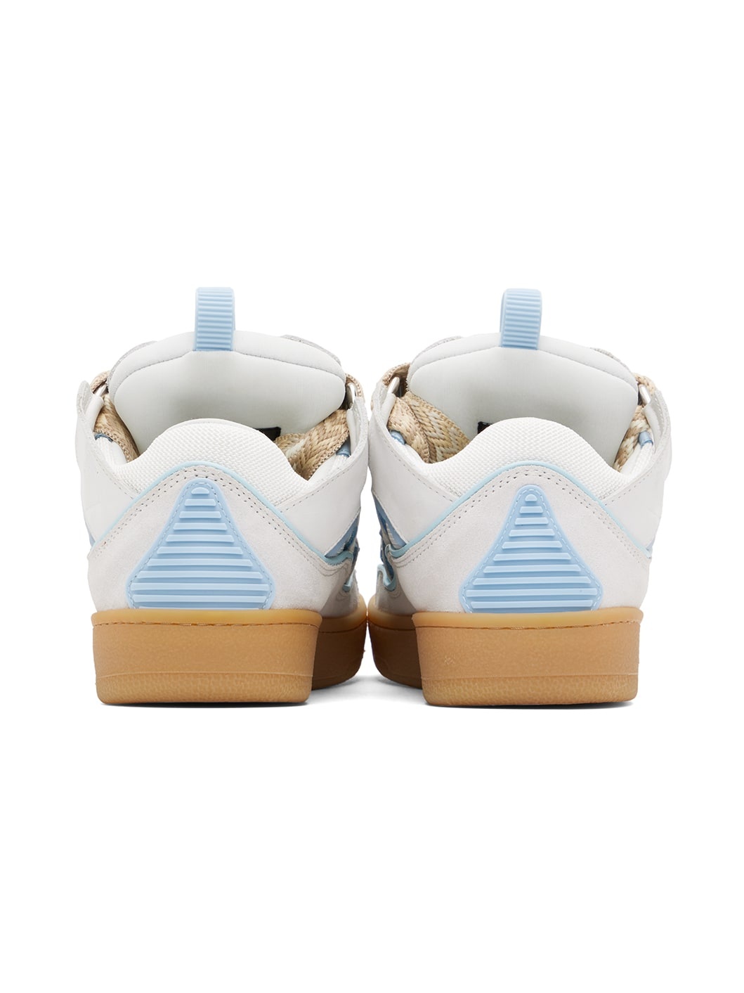 SSENSE Exclusive Blue & Gray Curb Sneakers - 2