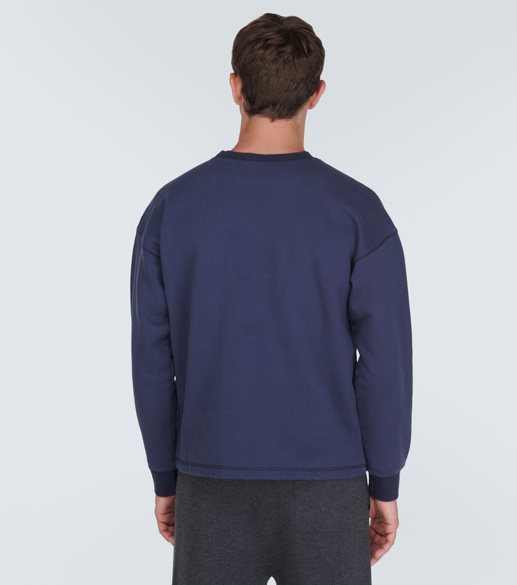 New England cotton jersey sweatshirt - 4