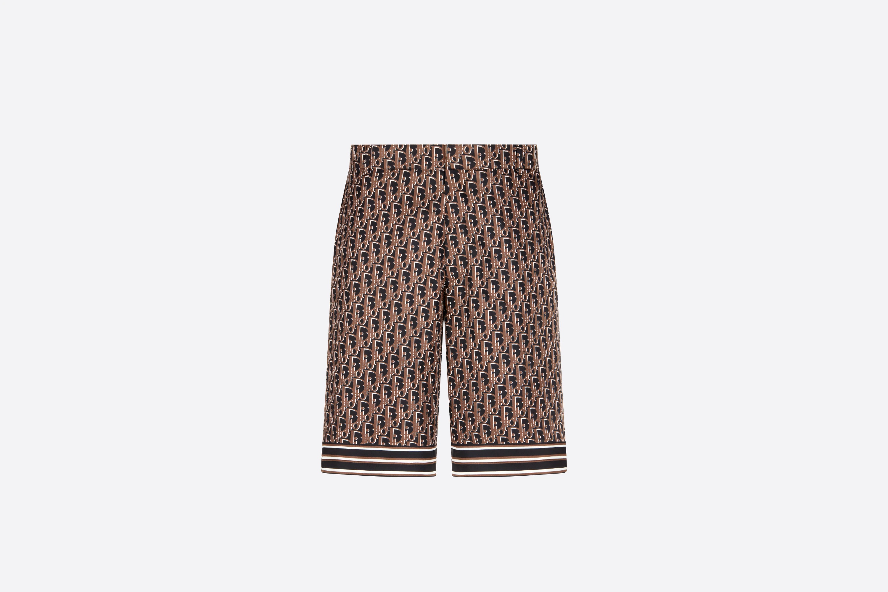 Dior Oblique Pixel Bermuda Shorts - 1