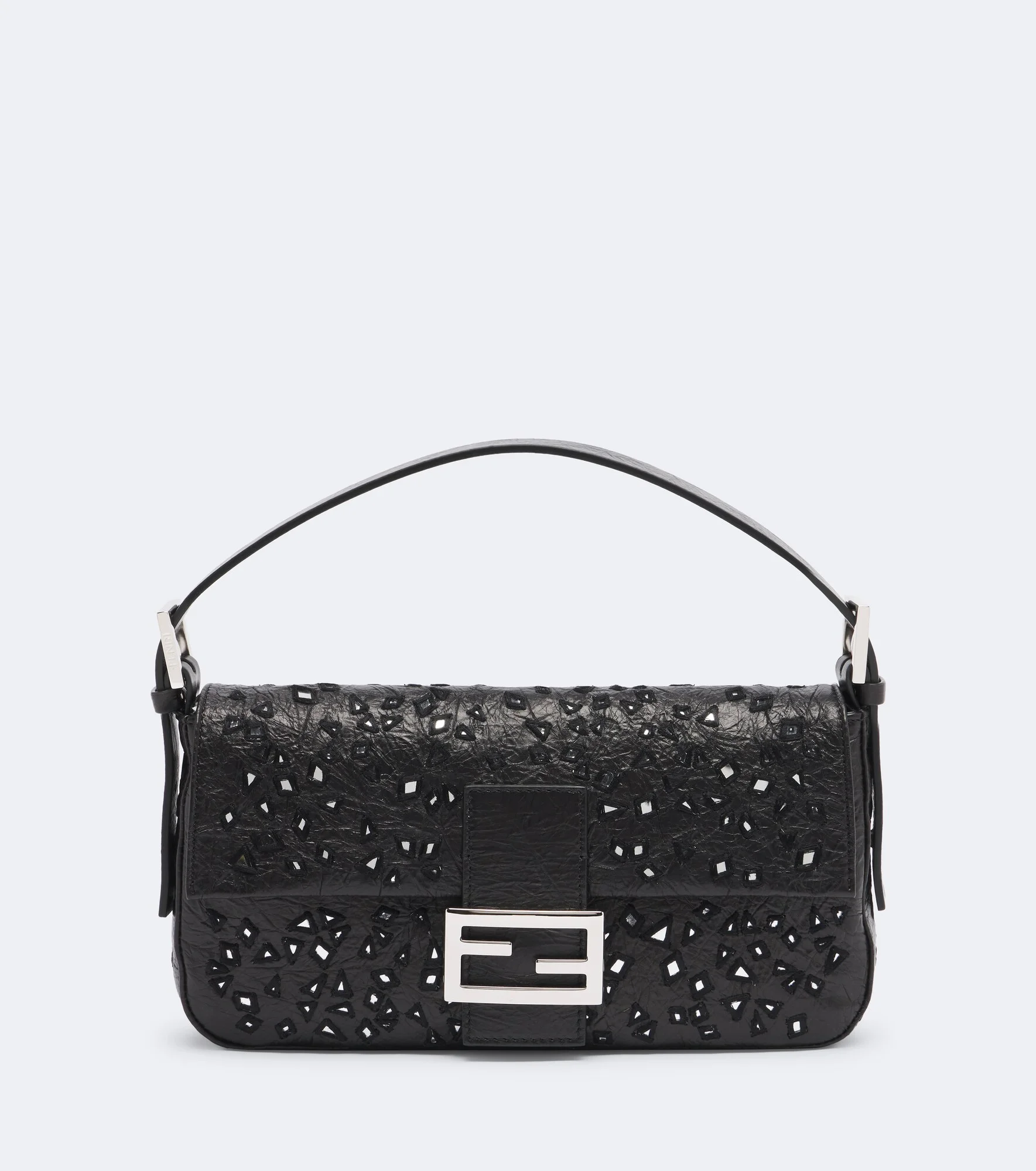 Baguette® 26424 Small embellished leather shoulder bag - 1