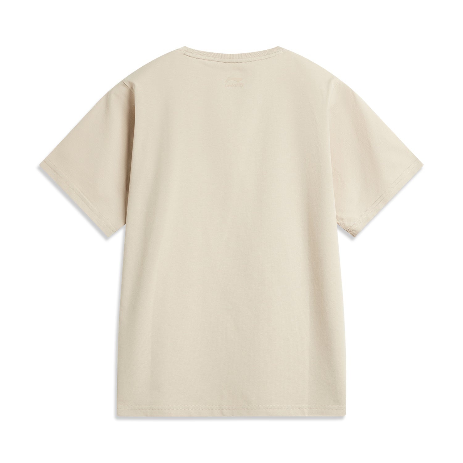 (WMNS) Li-Ning Panda Graphic Oversized T-shirt 'Light Brown' AHSUC04-7 - 2
