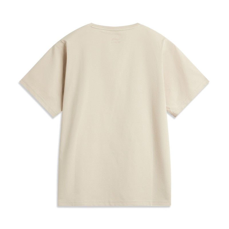 Li-Ning (WMNS) Li-Ning Panda Graphic Oversized T-shirt 'Light Brown' AHSUC04-7 outlook