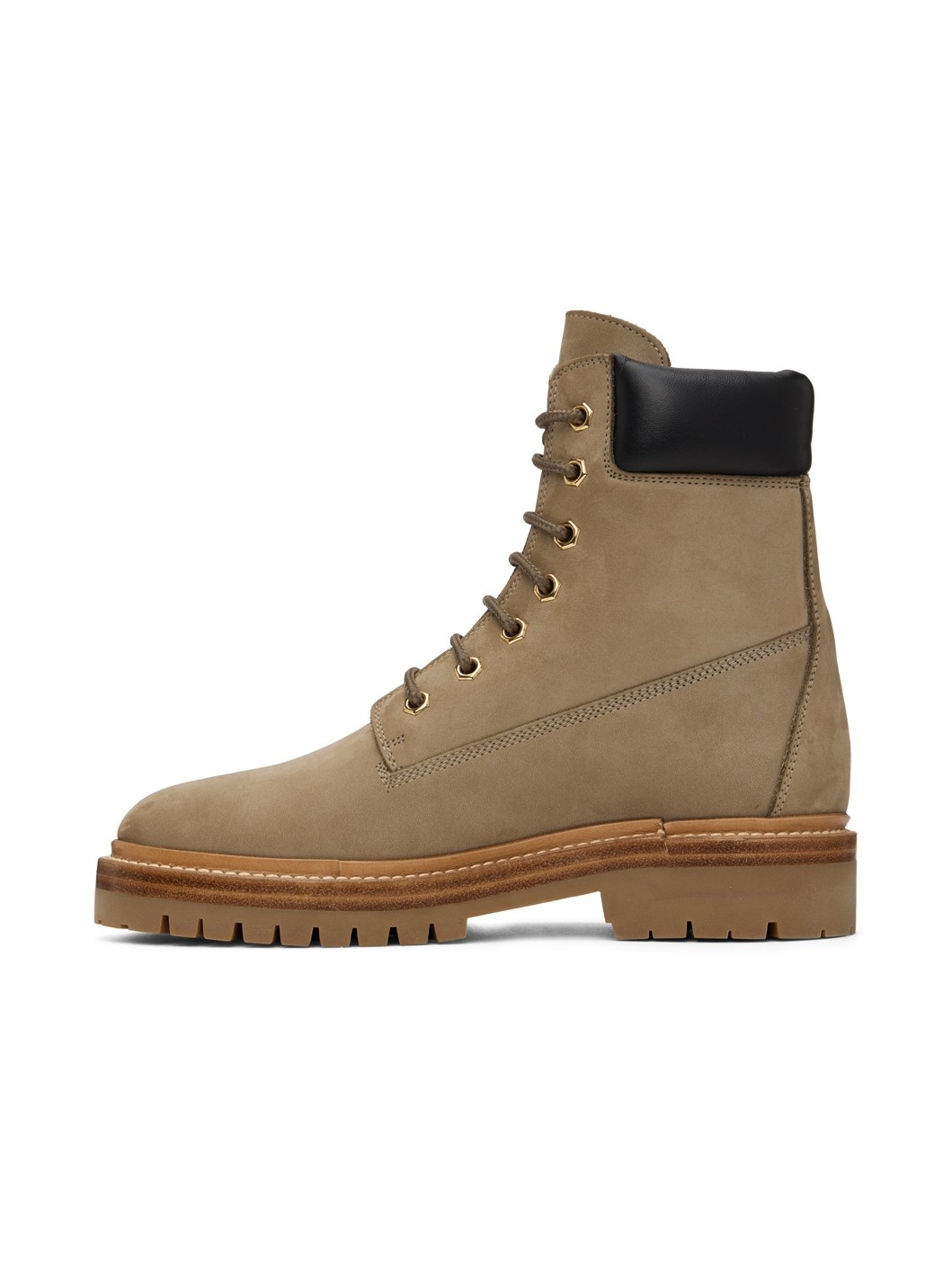Khaki Trekking Boots - 3