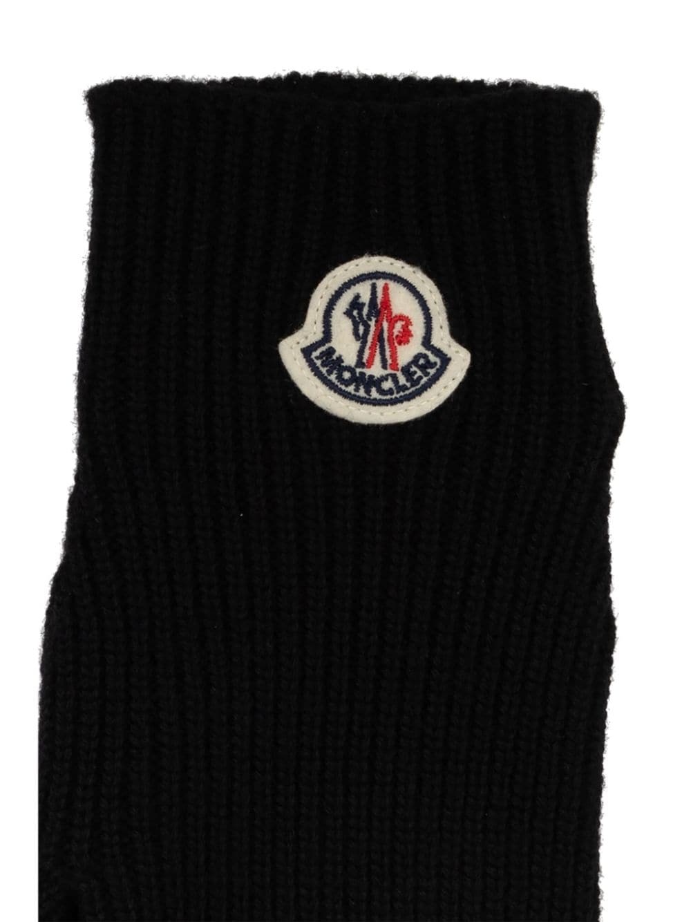 logo-patch gloves - 4