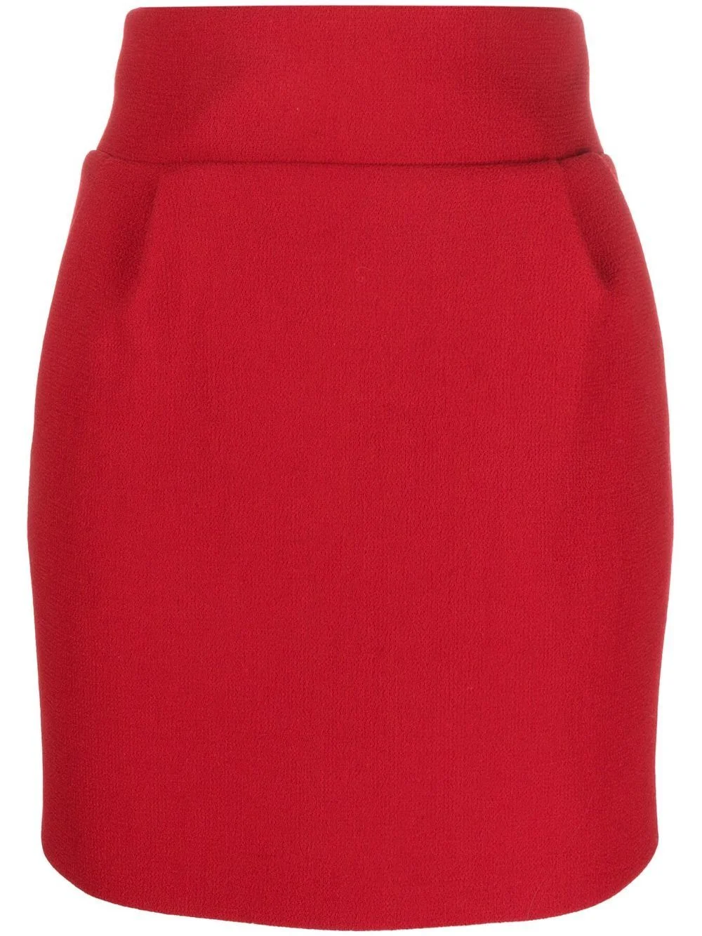 high-waist fitted skirt - 1