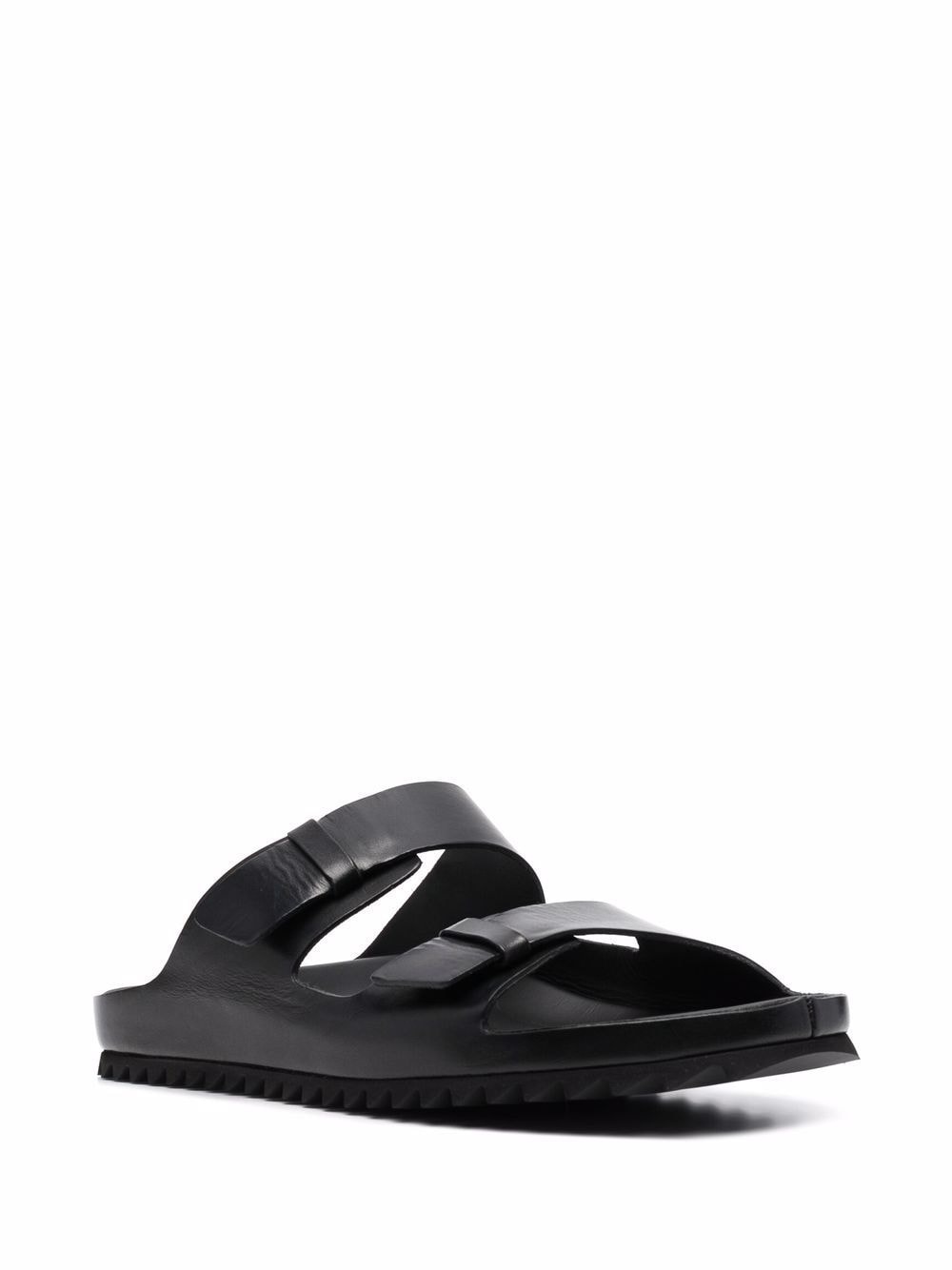 double strap flat sandals - 2