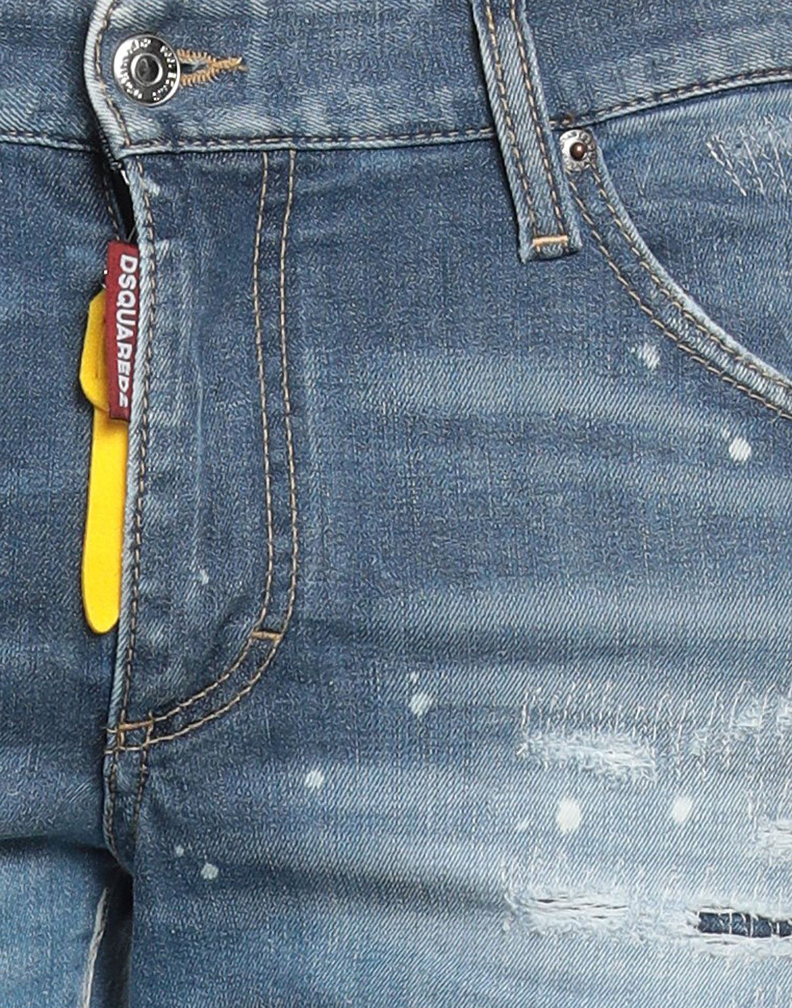 Blue Men's Denim Pants - 4