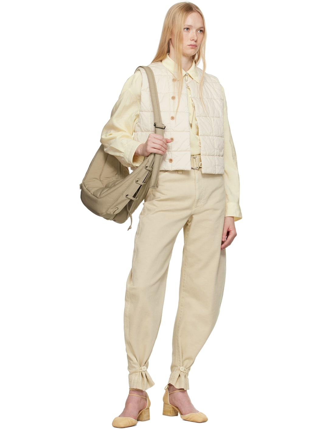 Off-White Wadded Vest - 4