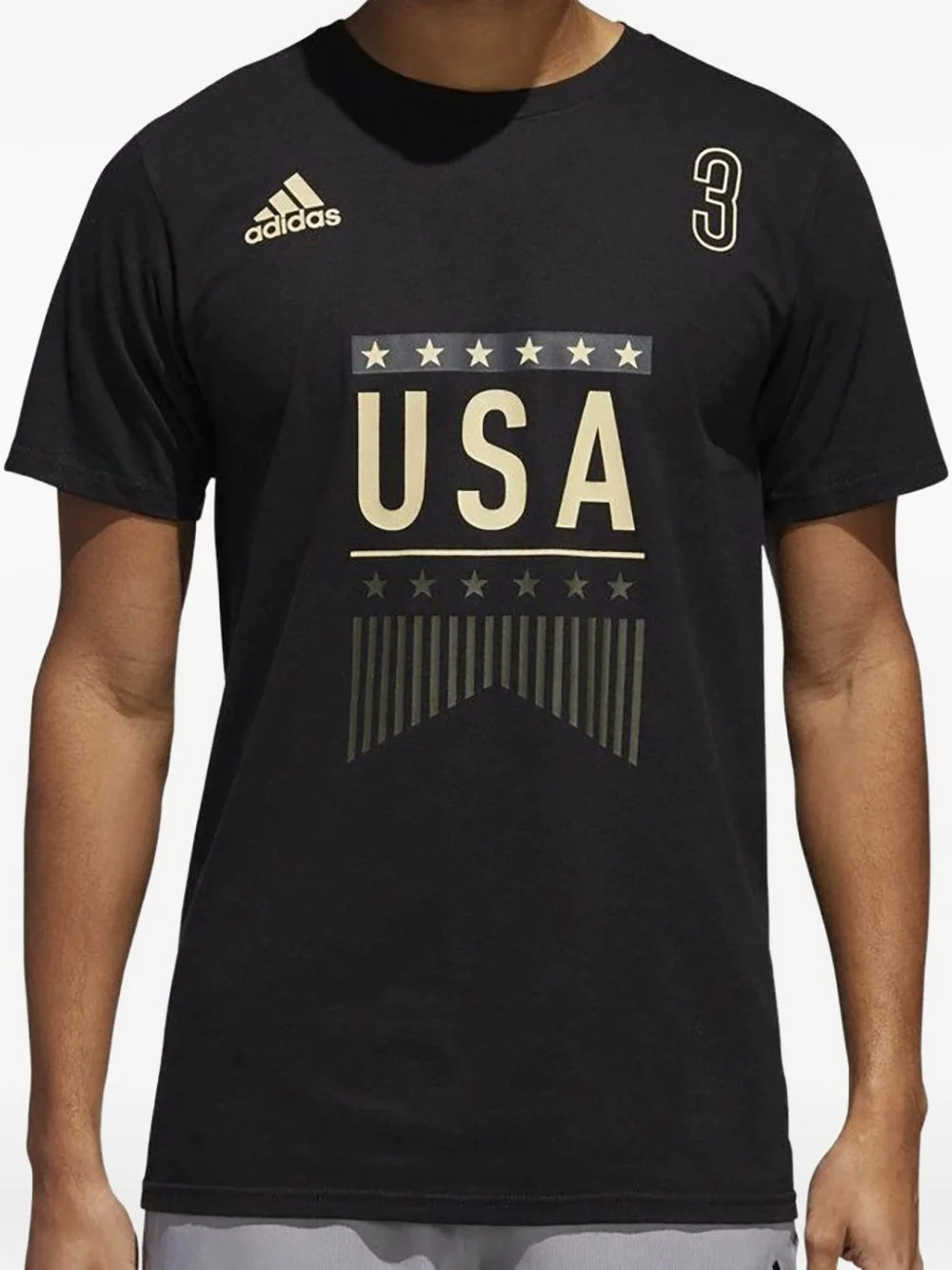 logo-print T-shirt - 1
