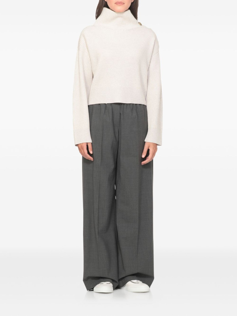 Brunello Cucinelli ribbed turtleneck sweater outlook