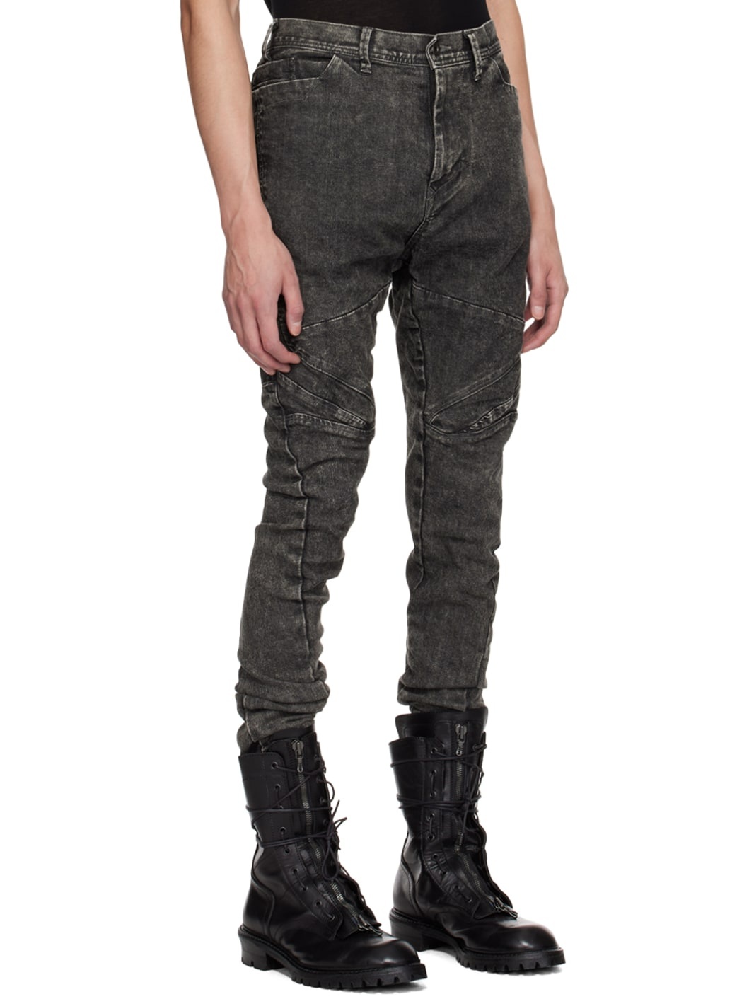 Gray Rider Jeans - 2