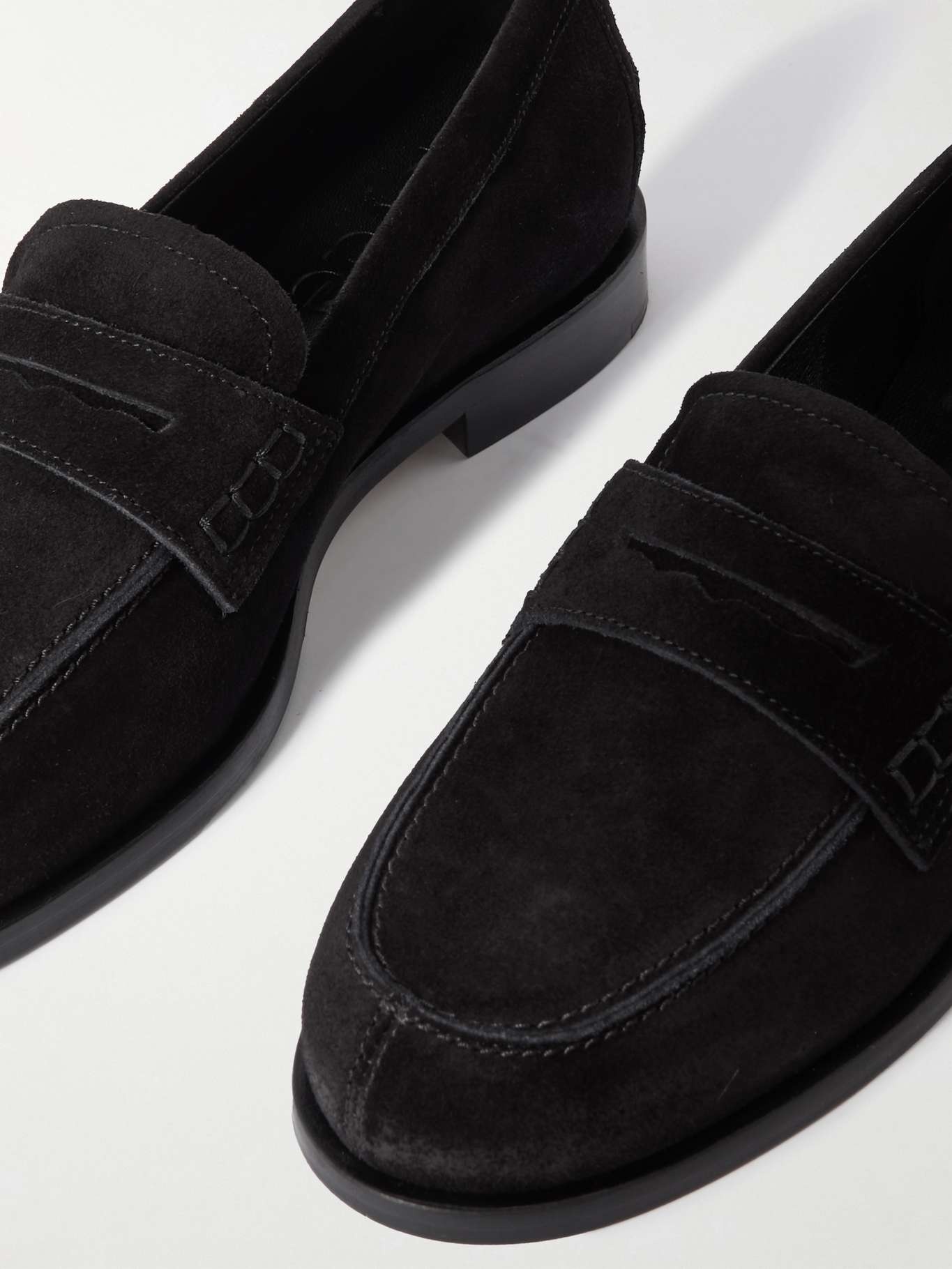 Oscar suede loafers Black - 4