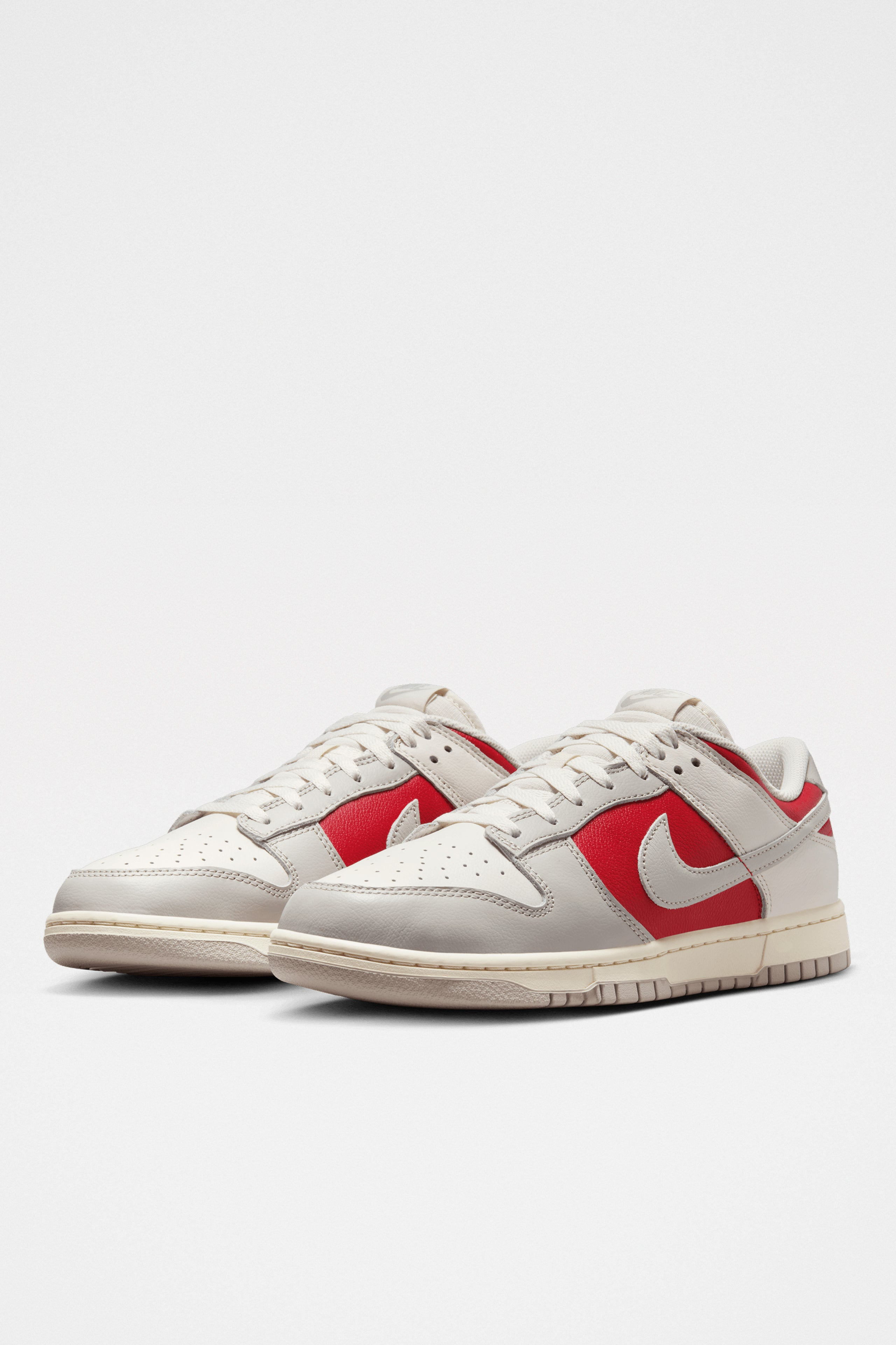 NIKE DUNK LOW RETRO PHANTOM / GYM RED - 3