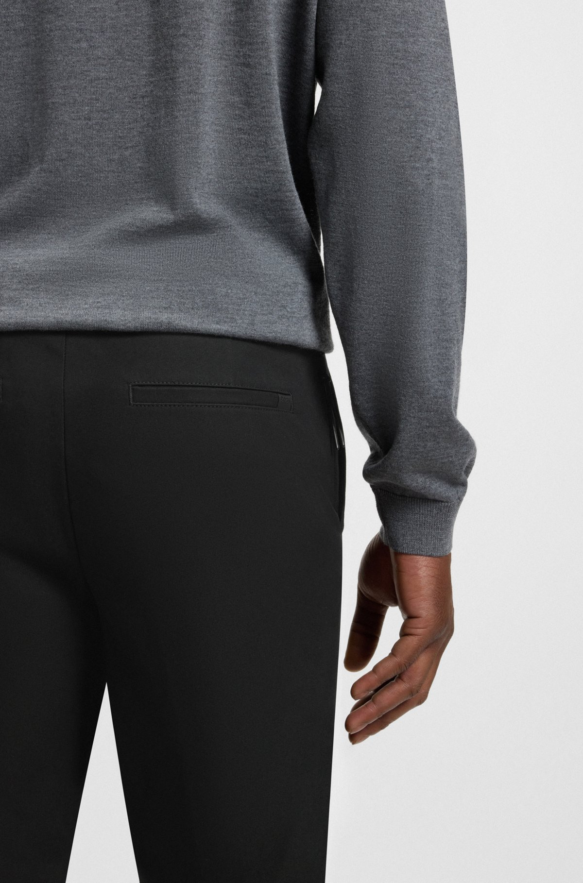 SLIM-FIT PANTS IN COTTON - 5