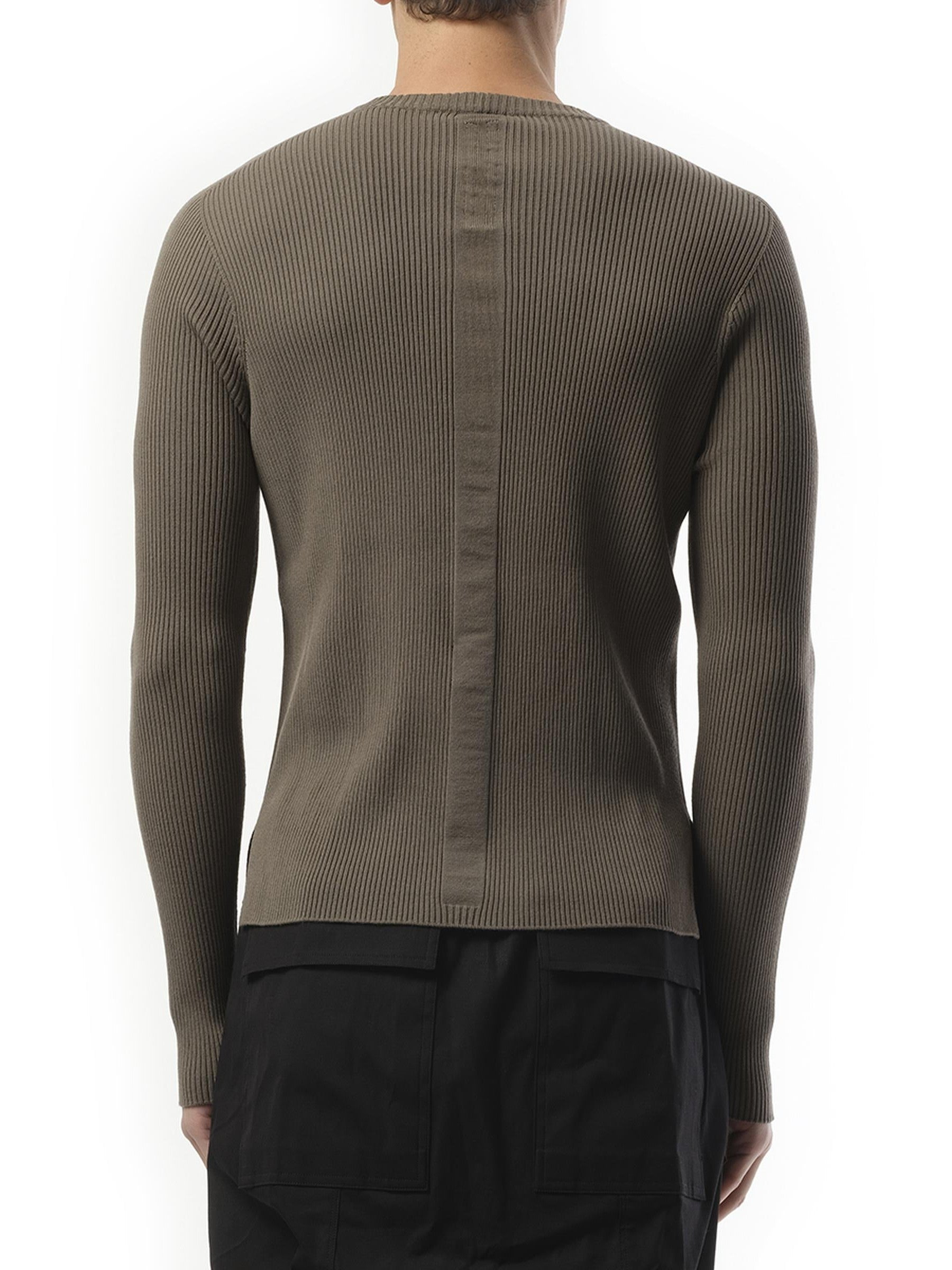 Ribbed Geo Sweater in Dust - 6