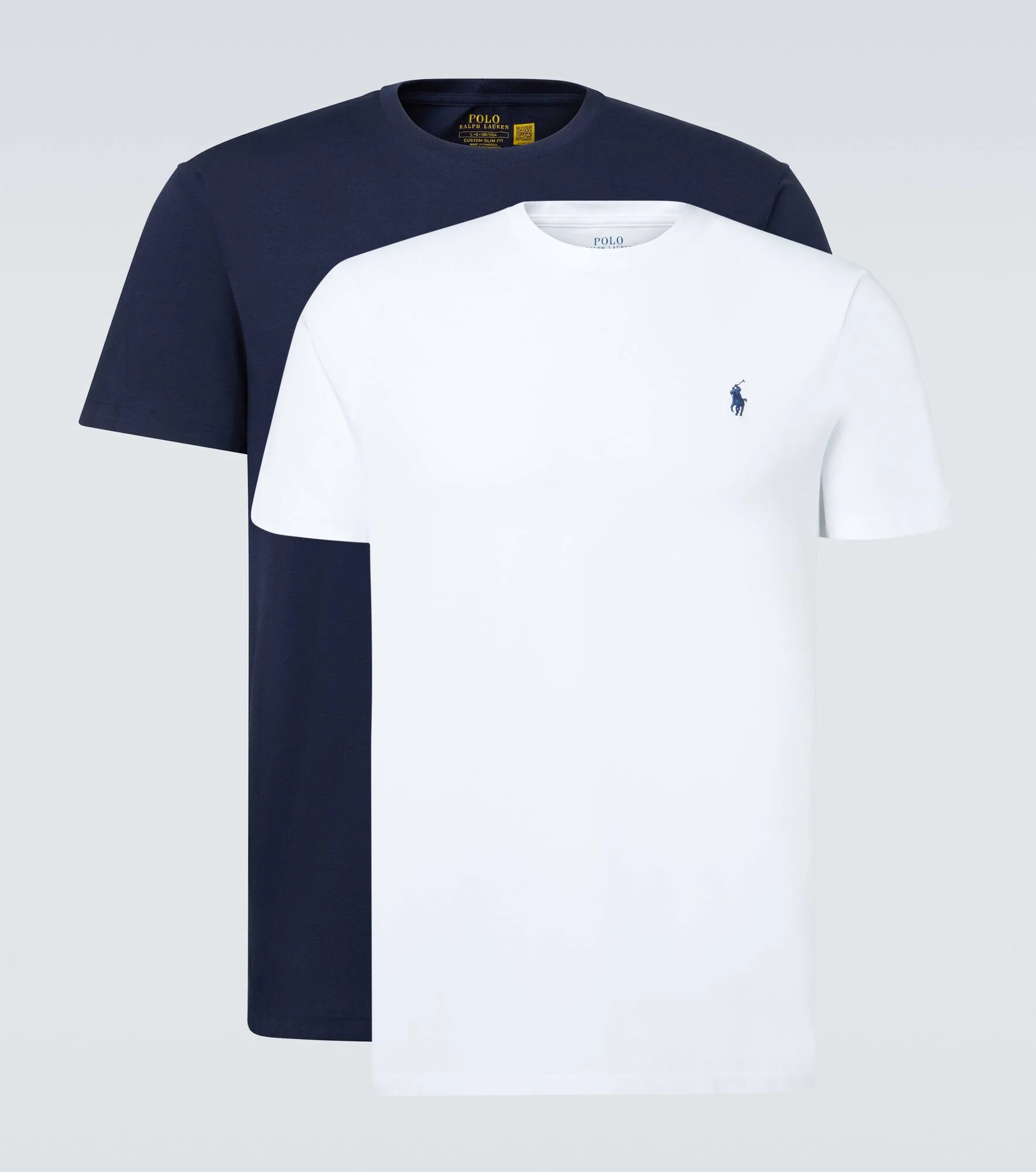 Set of 2 cotton jersey T-shirts - 1