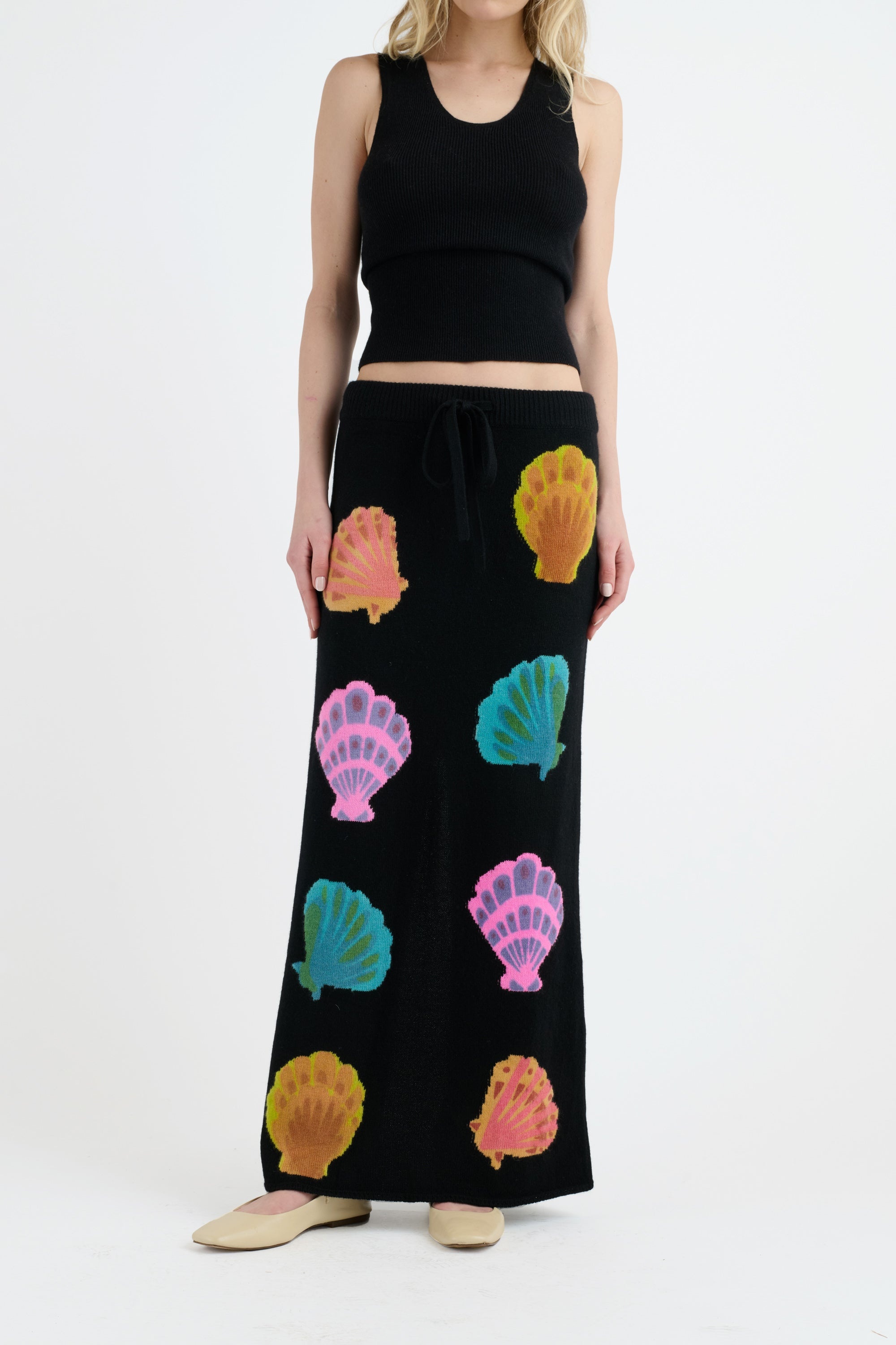 SHELL MAXI SKIRT - 3