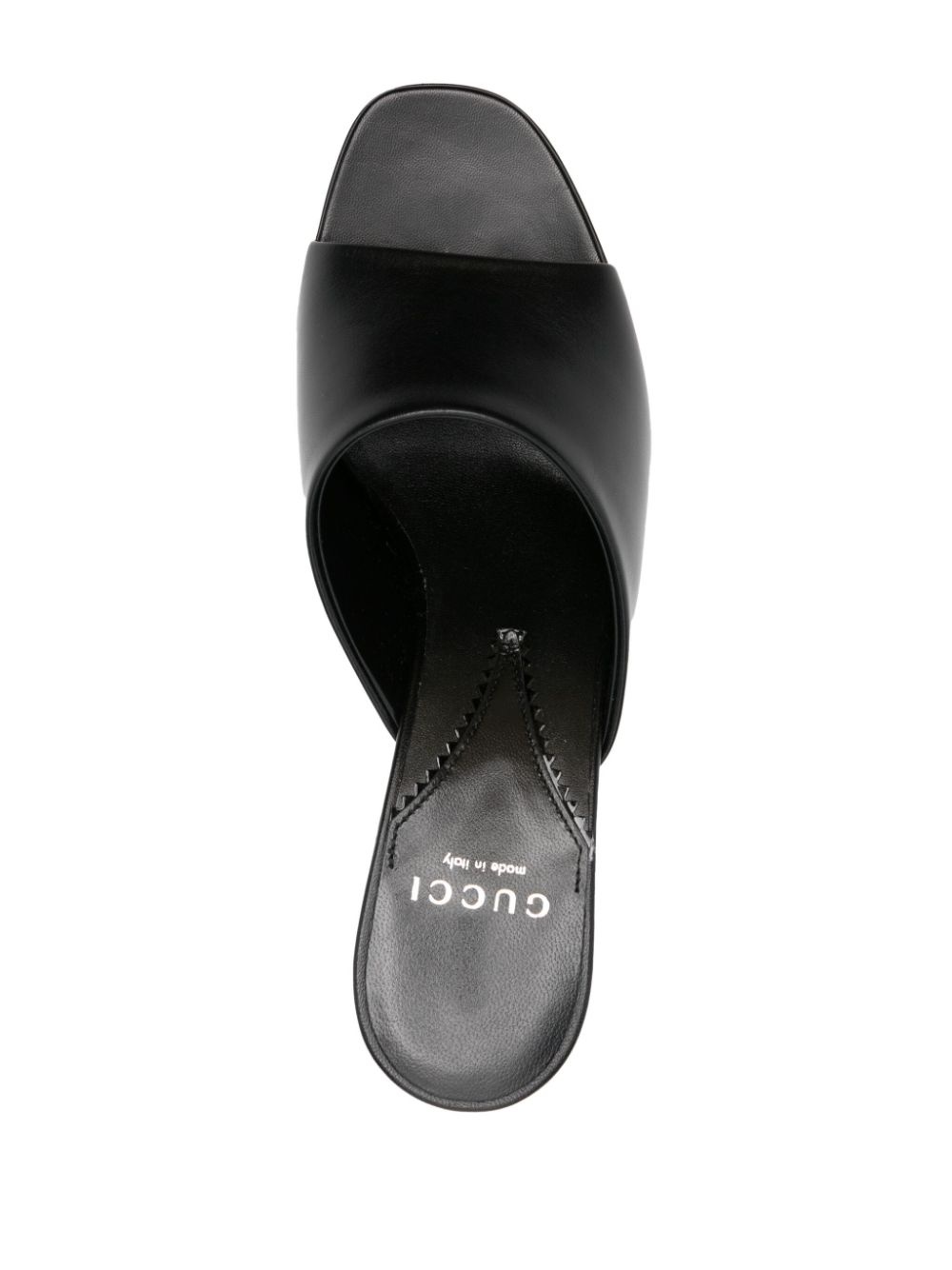 Interlocking G leather mules - 4