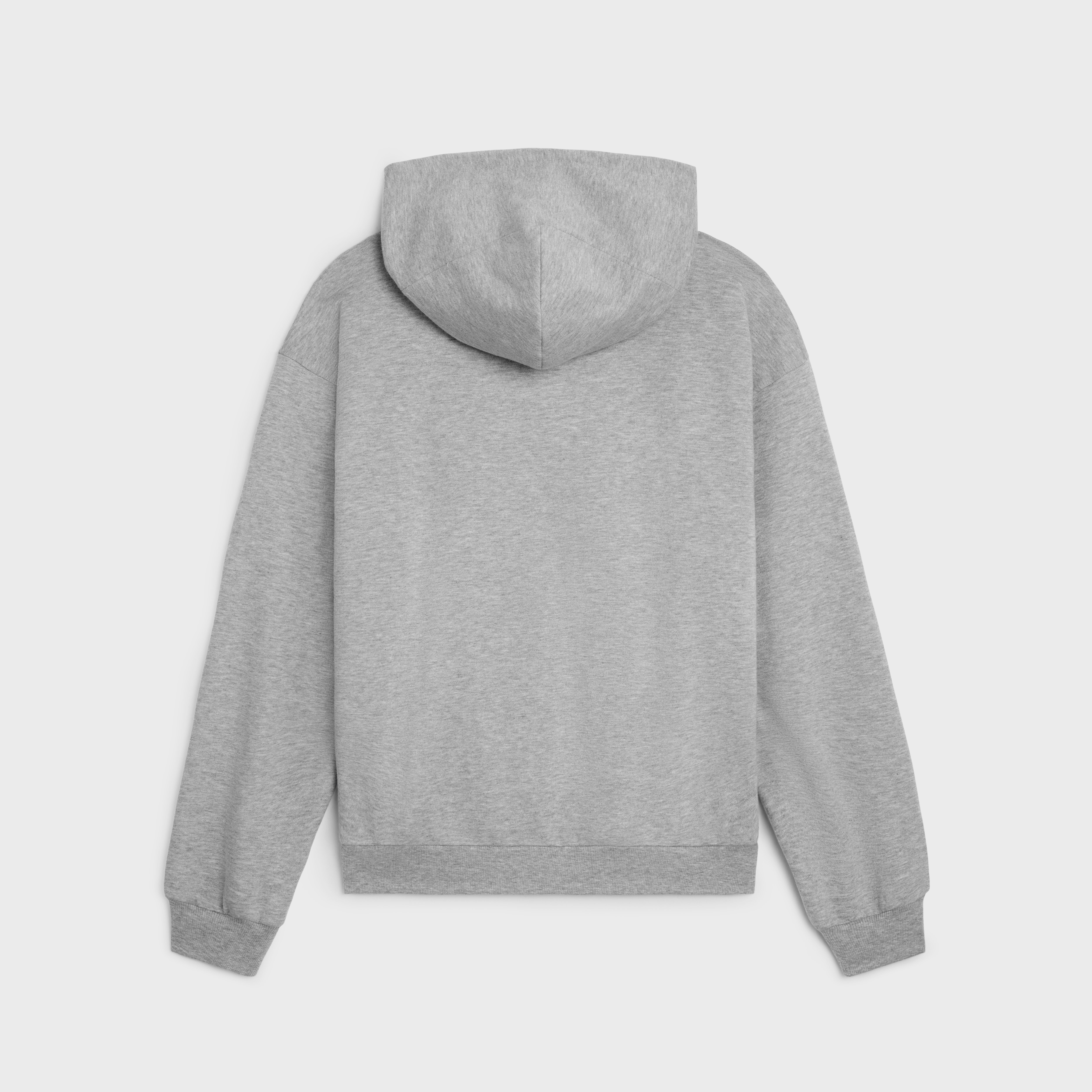 TRIOMPHE ZIPPED HOODIE IN COTTON AND CASHMERE - 2